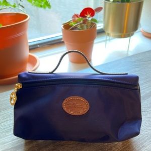 Longchamp Le Pliage Cosmetic bag, Dark Purple